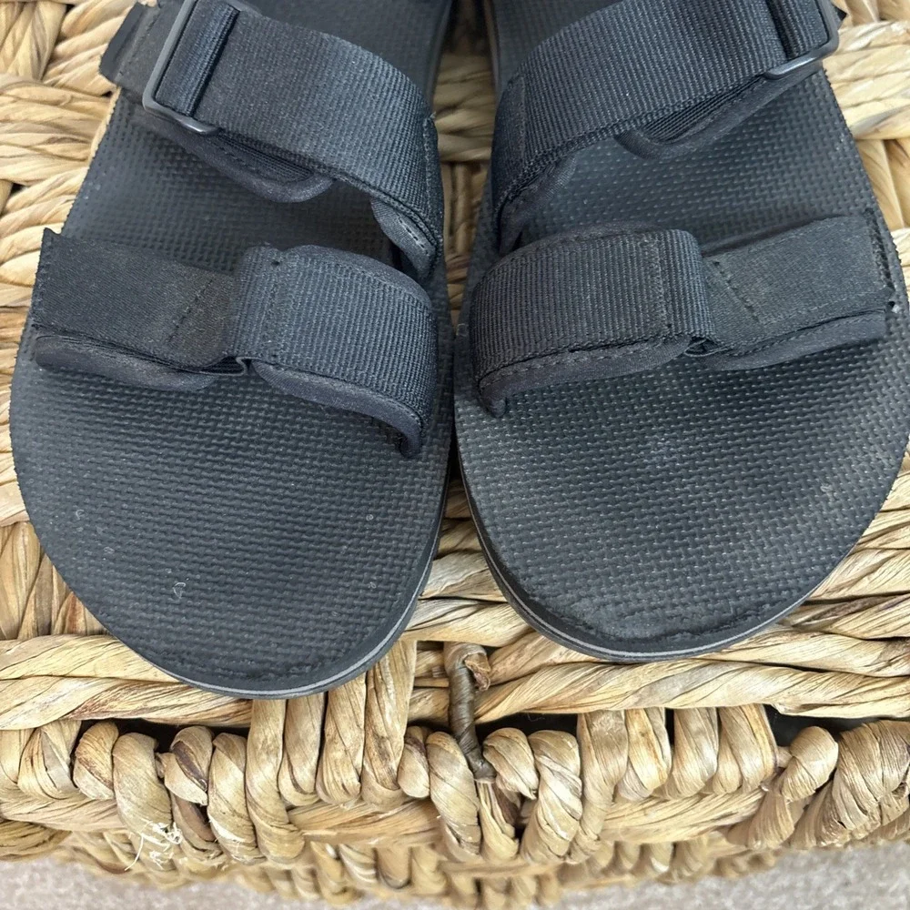 Teva Hurricane XLT2 Alp Mens 12 Black Strappy Hiking Sandals Vibram‎ 1107725
